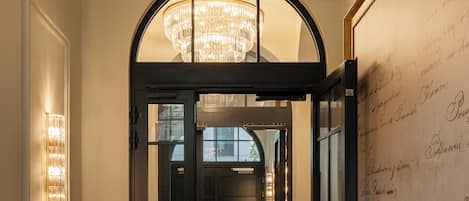 Entrada de la propiedad