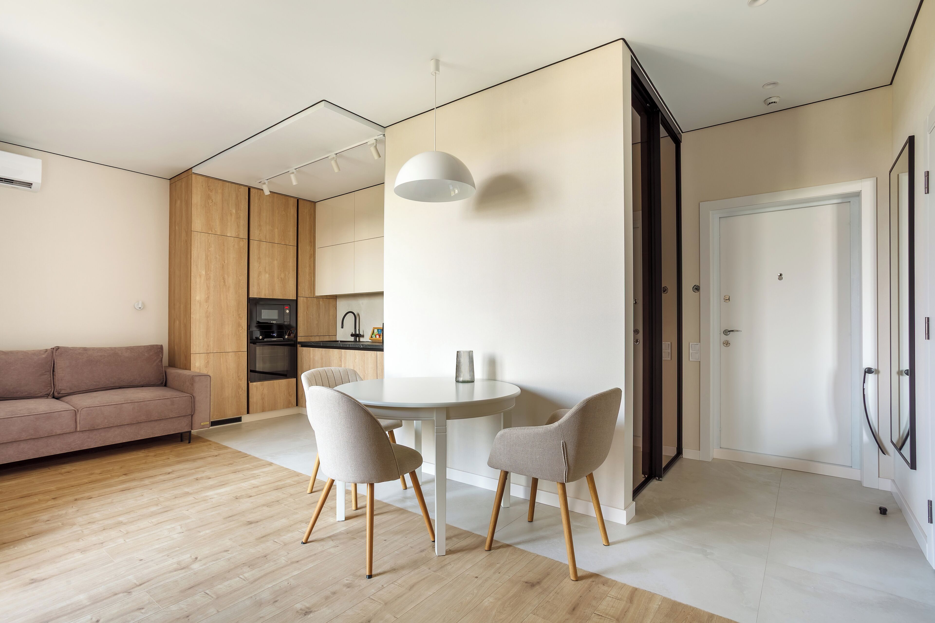 Design Apartment, Partial Sea View | Living area | 43-inch Smart TV with digital channels, Netflix, streaming services