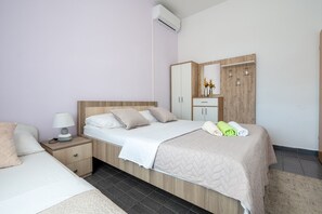 1 多间卧室、WiFi、床单