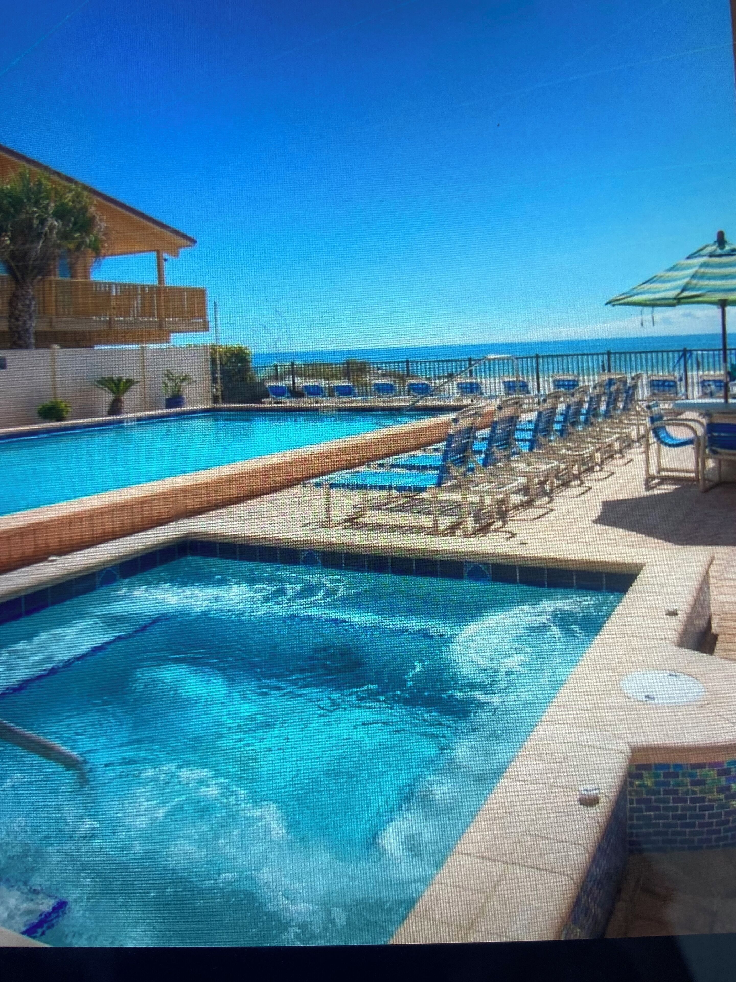 Außenpool, beheizter Pool