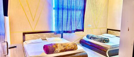 Wi-Fi de cortesia, roupa de cama