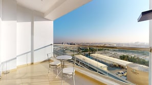 Superior Apartment, 2 Bedrooms, City View | Balcony