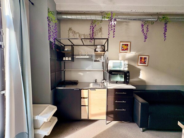 Living room - Apartment With a View of Alpacas (Heers)