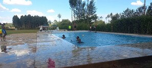Alberca al aire libre 