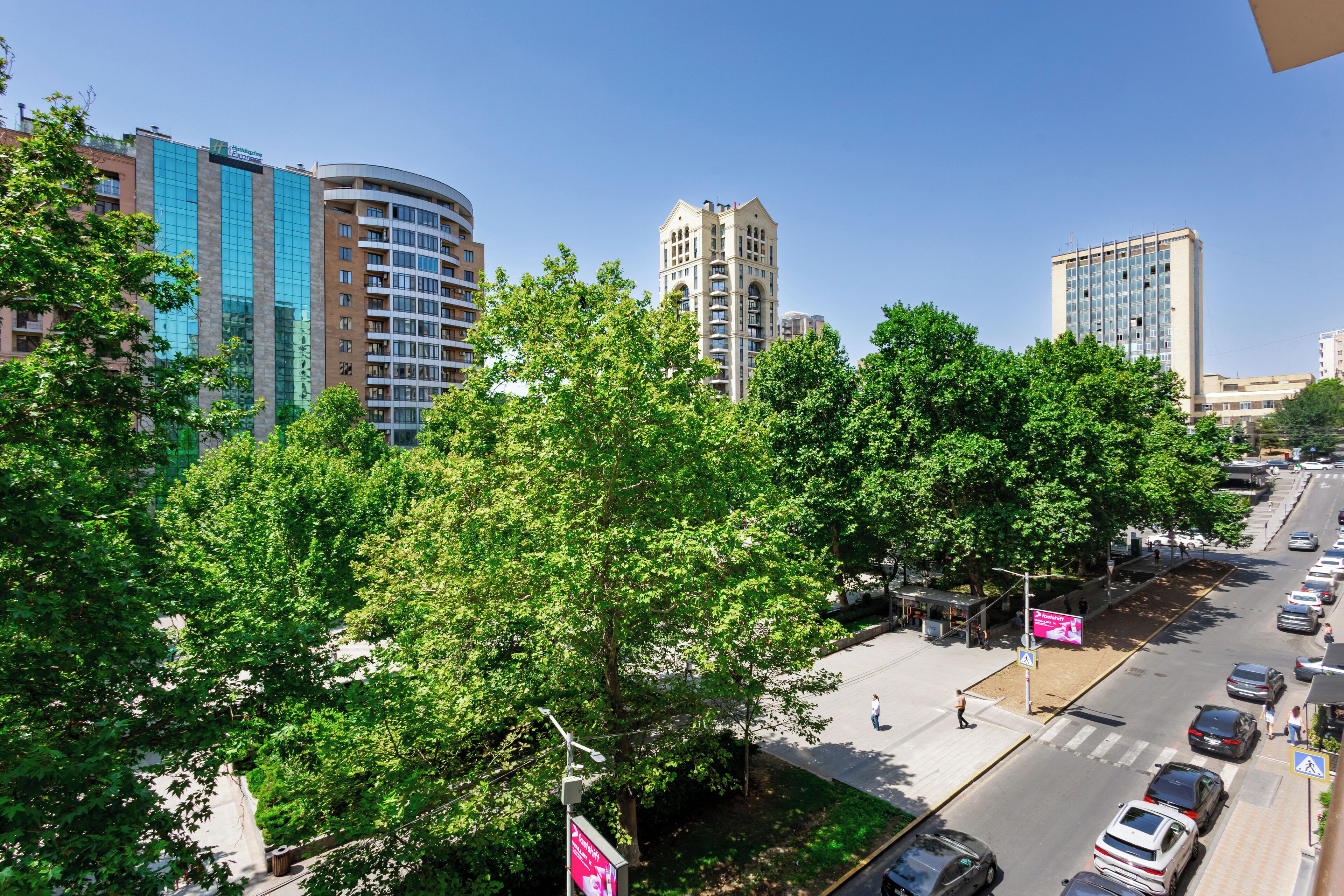 家庭公寓, 阳台, 公园景观 | 阳台景观