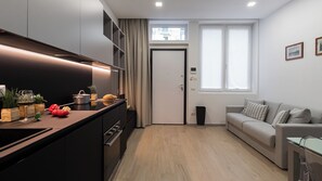 Oven, stovetop, dishwasher, toaster