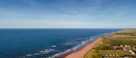 Sun loungers, beach towels
