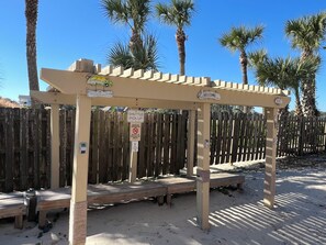 Overnattingsstedets uteområder