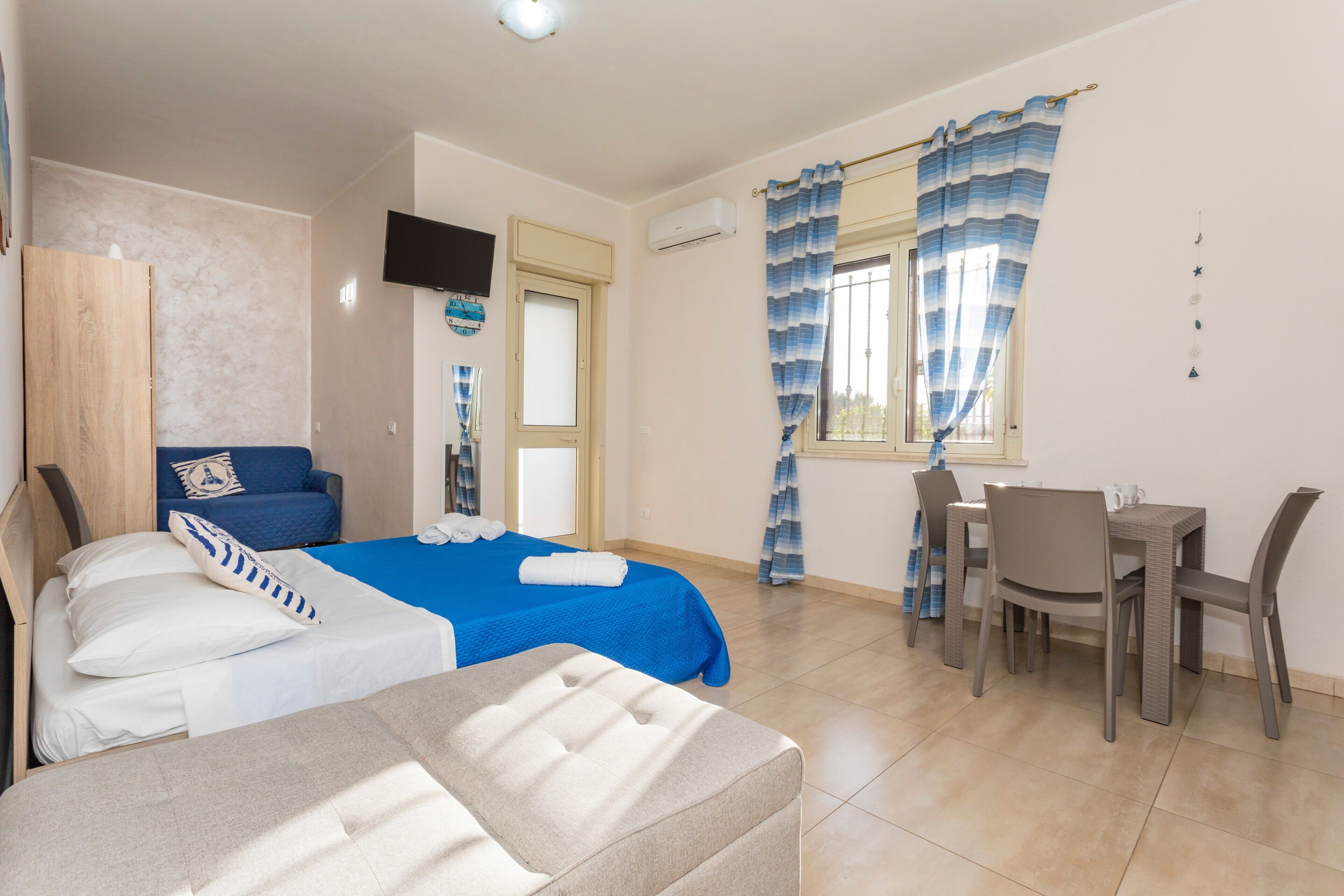 1 bedroom, iron/ironing board, bed sheets