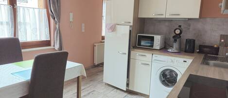 Microwave, oven, stovetop