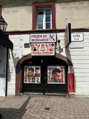 Fachada da propriedade