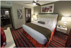 1 bedroom, in-room safe, iron/ironing board, free WiFi