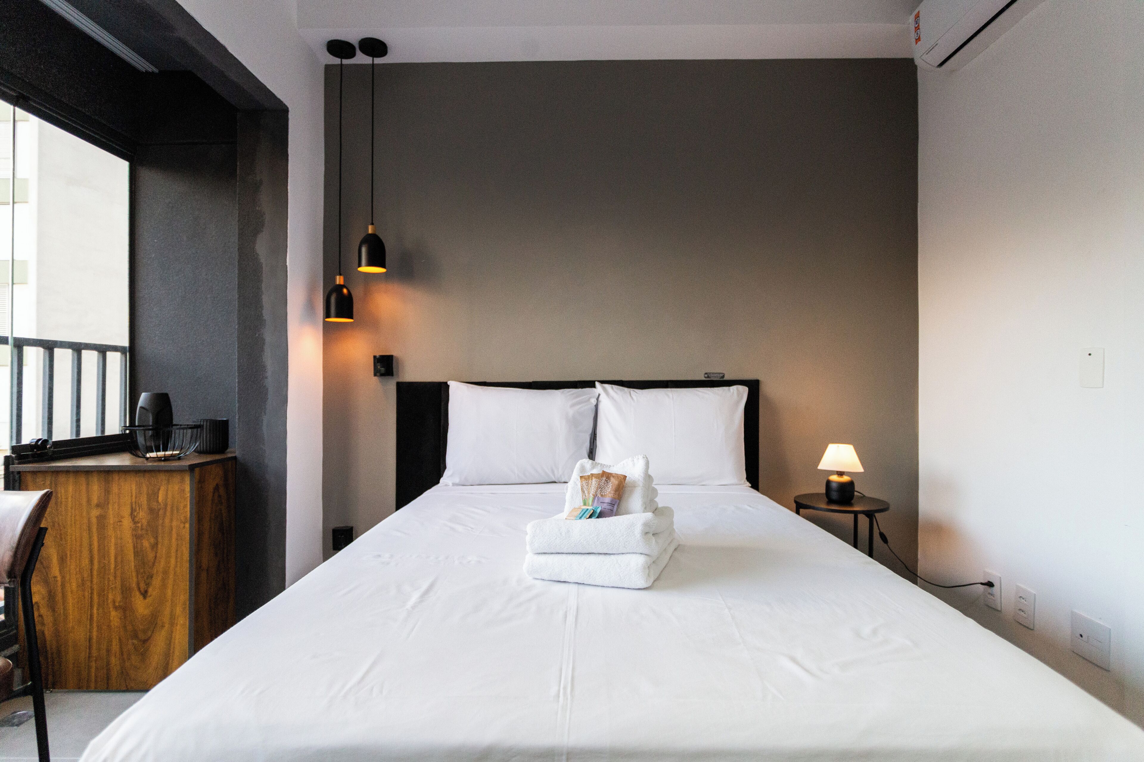 開放式客房 | 遮光窗簾/窗簾、隔音、熨斗/熨衫板、免費 Wi-Fi