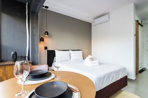 開放式客房 | 遮光窗簾/窗簾、隔音、熨斗/熨衫板、免費 Wi-Fi