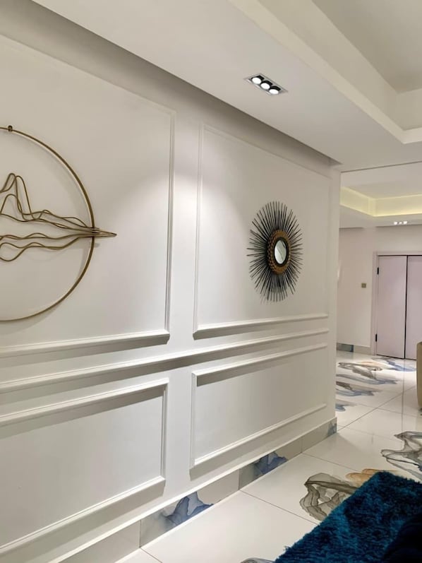 Luxury Apartment, Pool View | Living area - Sujimoto NEW 3 Bedroom Apartment IKOYI (Lagos)