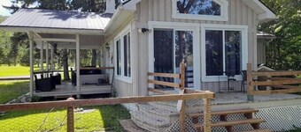 Chalet des frontières-Le 39 Lac Long Riviere-Bleue