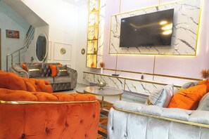 Living area - Fortified 4 Bedroom Home (Lekki)