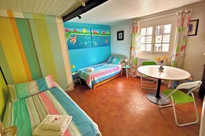 2 bedrooms, iron/ironing board, travel crib, free WiFi