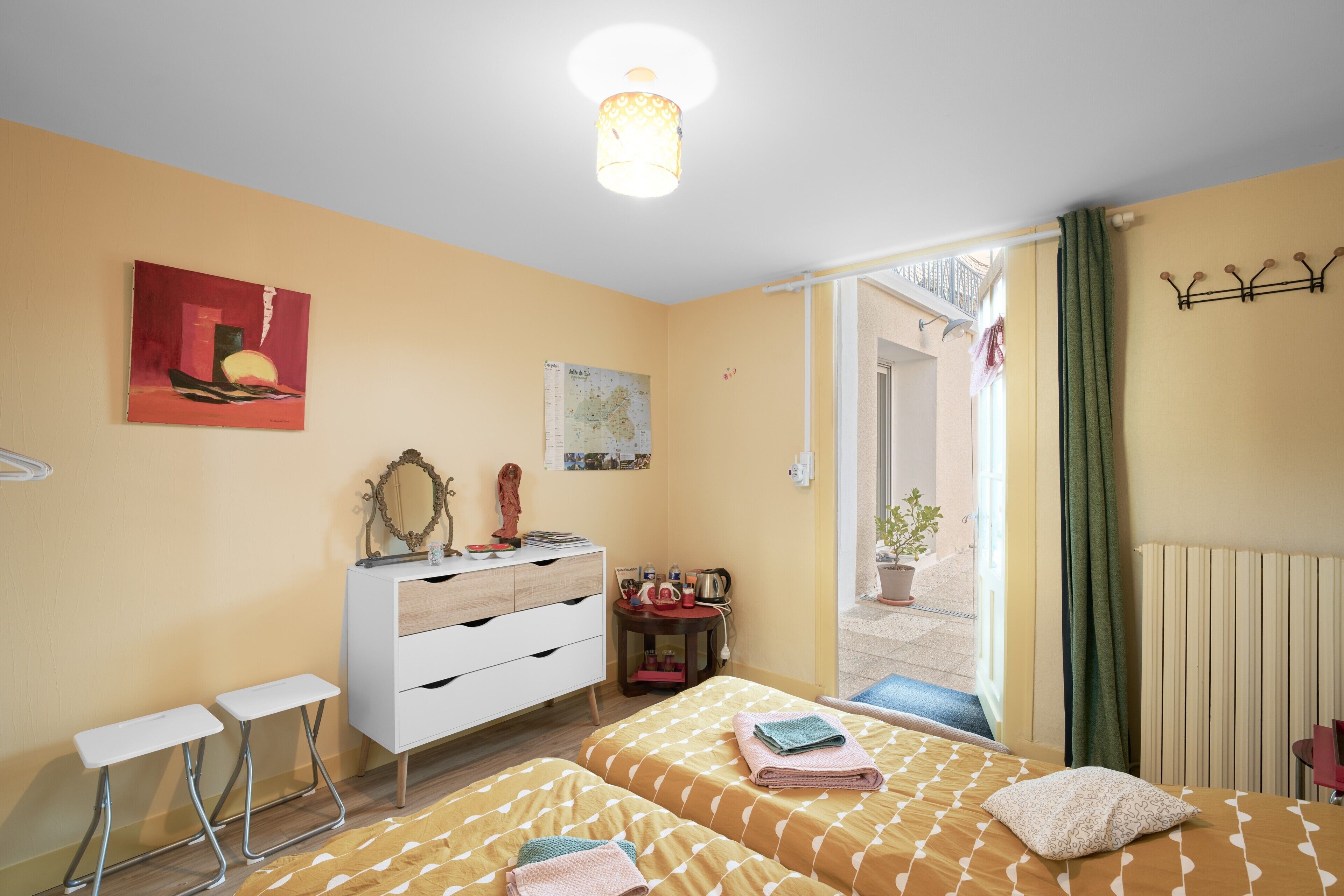 1 chambre, Wi-Fi, draps fournis