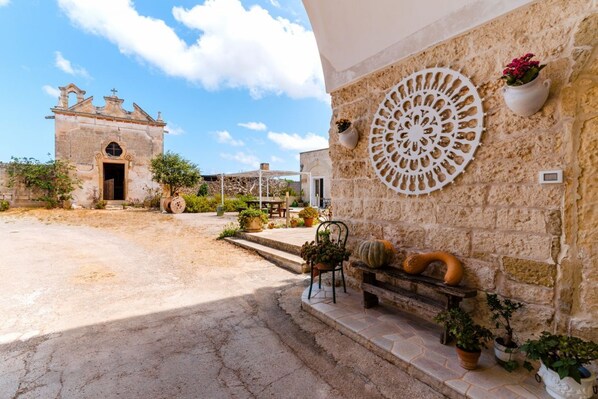 Terrace/patio - Masseria La Lizza La Pustura - Lecce Selection (Lecce)