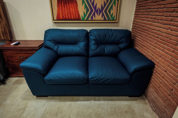 Luxury Apartment, City View | Living area