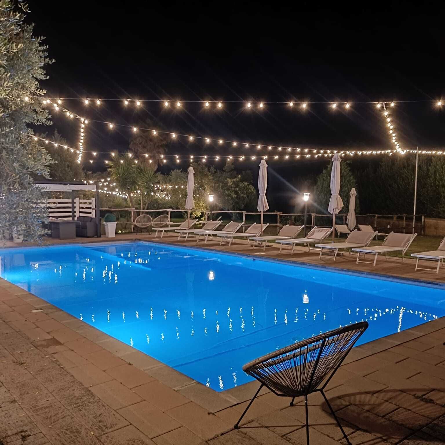 Pool auf dem Dach