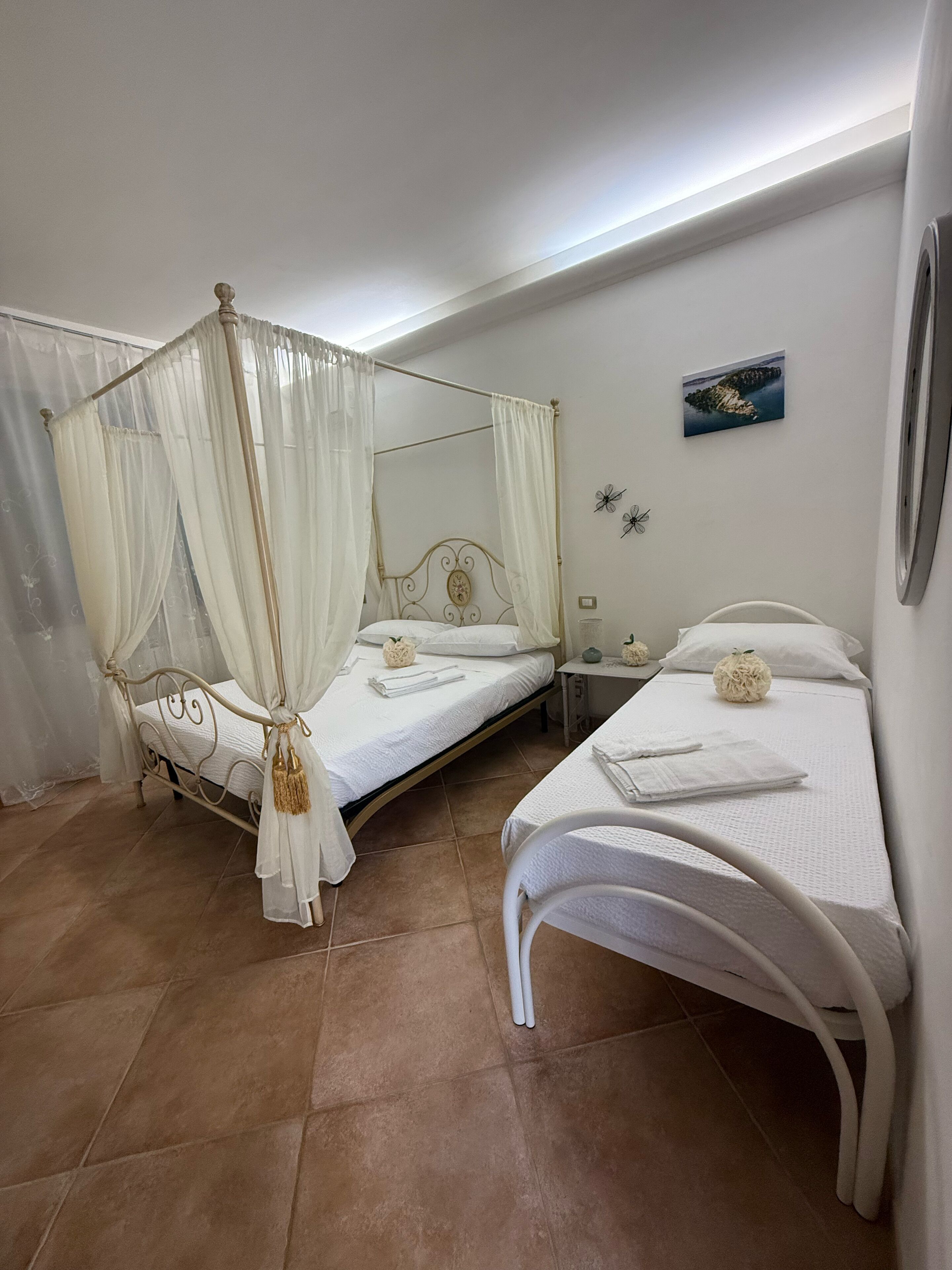 Triple Room, Patio, Garden View