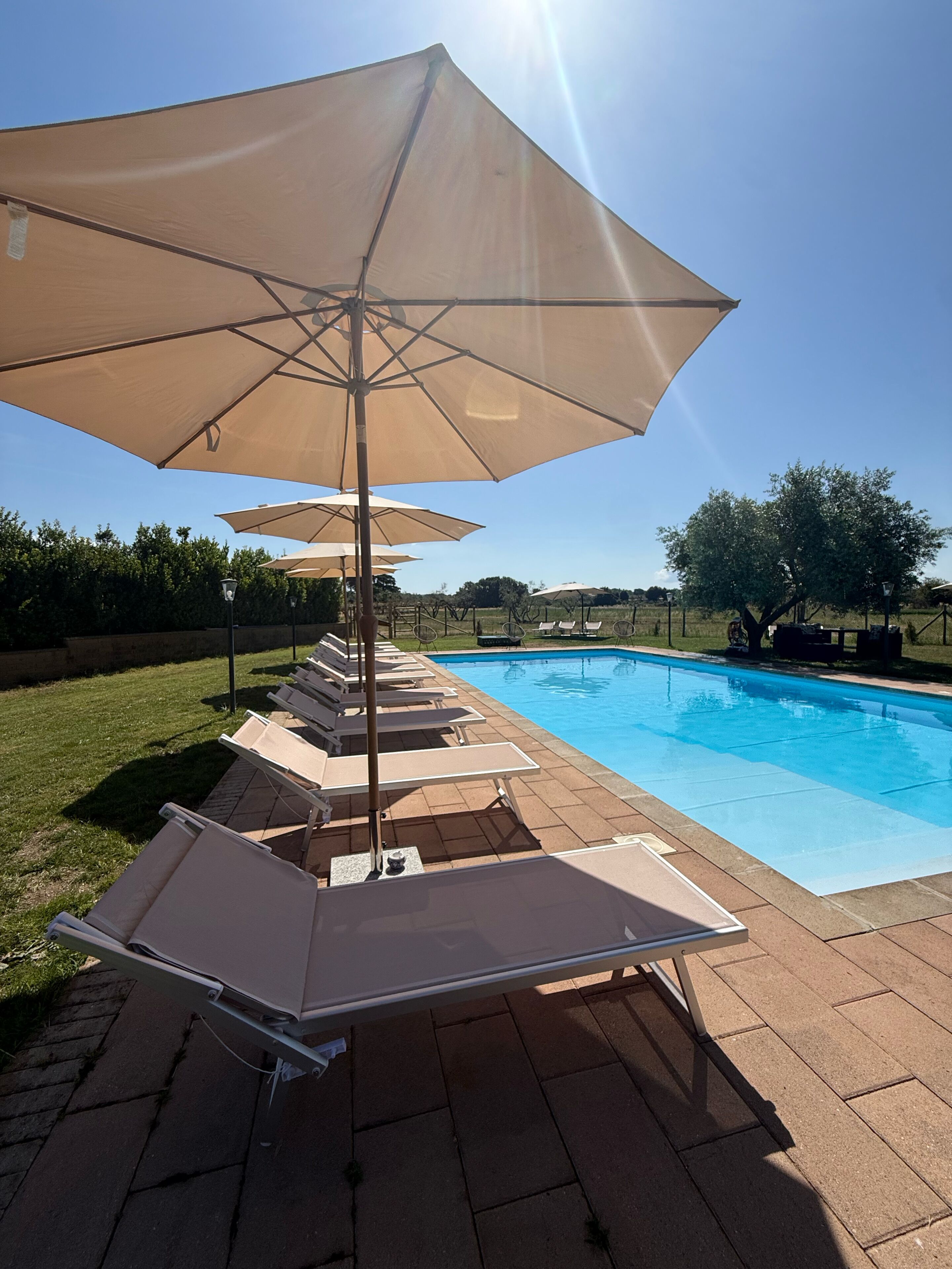 Seasonal outdoor pool