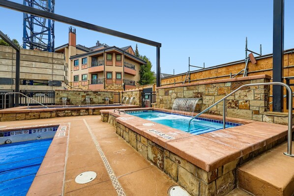 Indoor pool, a heated pool