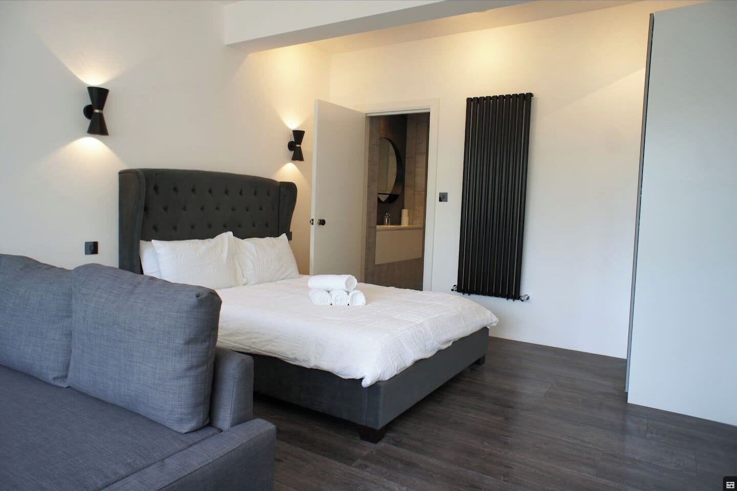 1 soverom, strykejern/-brett, wi-fi (inkludert) og sengetøy