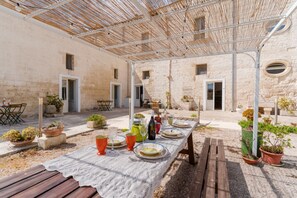 Restauration en plein air