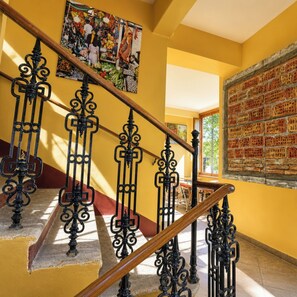 Interior - Artsy Boutique Studio, 57 m², Art Nouveau hotel, ideal for extended stays (Wien)