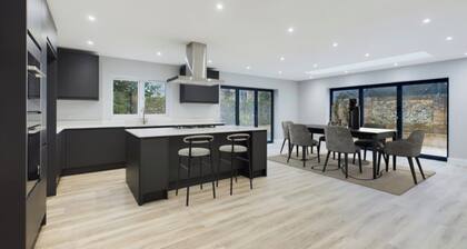 Private gated 5-bedroom home in stunning village location.