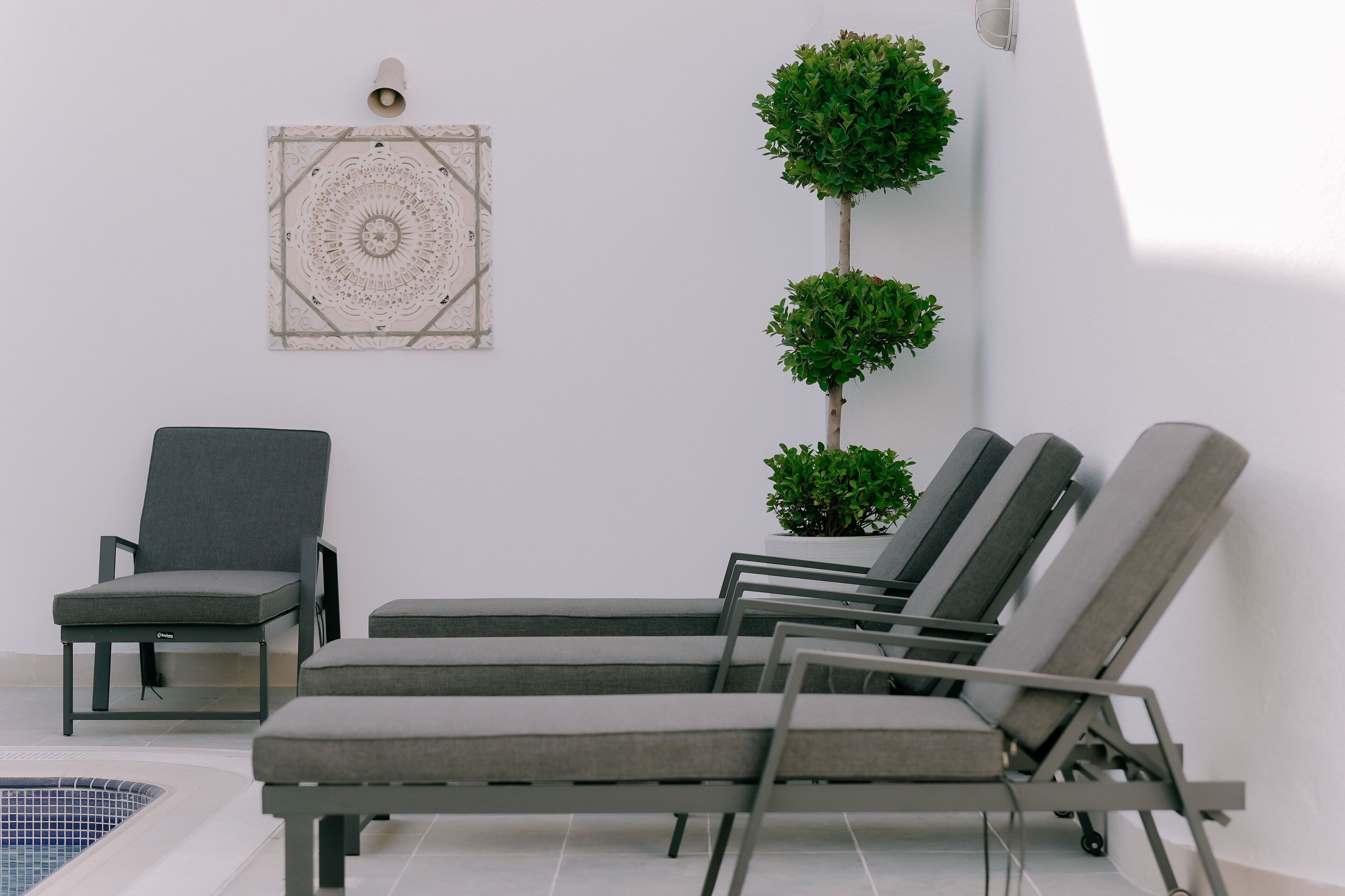 Alberca al aire libre 