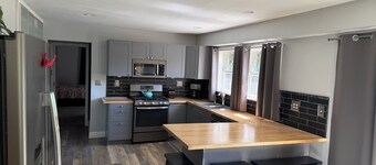 4-bedroom house on the Black River in Fort Gratiot. Dock your boat out back!