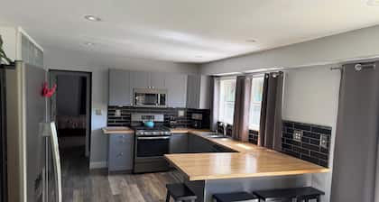 4-bedroom house on the Black River in Fort Gratiot. Dock your boat out back!