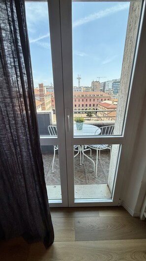 Kamar Double Panorama, ensuite | Pemandangan balkon