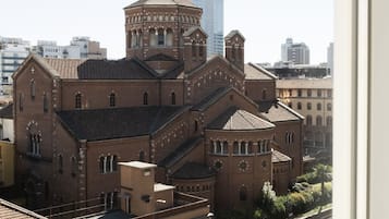 Standard-Doppelzimmer, mit Bad, Stadtblick (Matrimoniale 1) | Blick von der Unterkunft