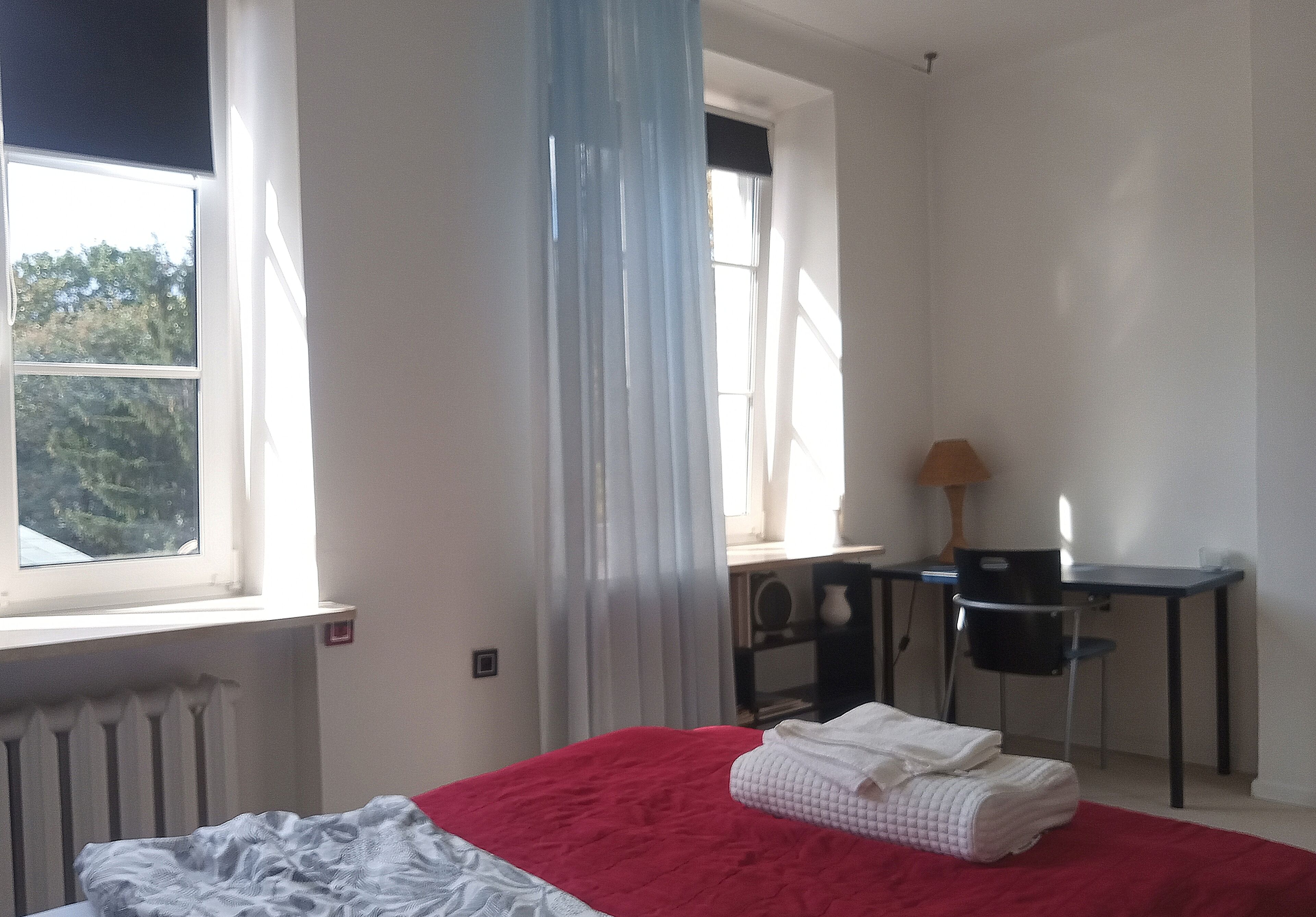 1 bedroom, iron/ironing board, Internet, bed sheets