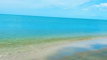On the beach