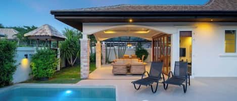 Alberca al aire libre