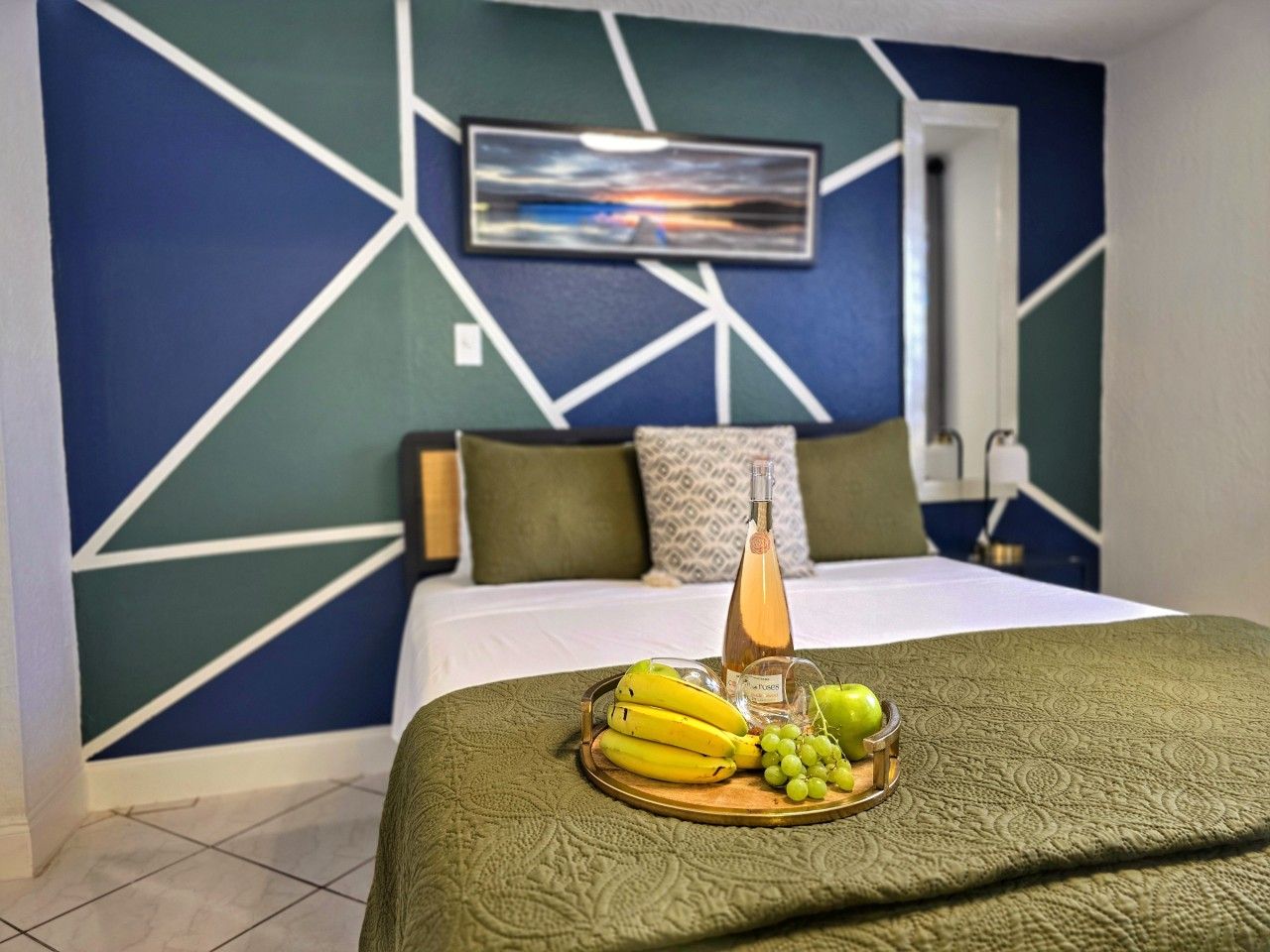 2 多间卧室、办公桌、熨斗/熨衣板、免费 WiFi