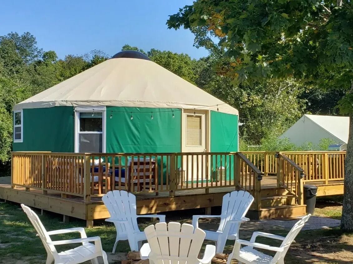 Luxe tent | Gratis wifi, beddengoed