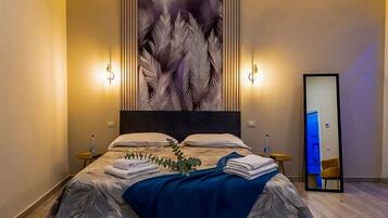Deluxe-Vierbettzimmer, eigenes Bad