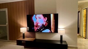 Interior - Elegant apartment in beautiful Compound in New Cairo with 3-bedroom AC (new cairo)