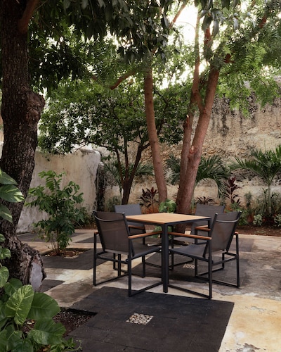 Renovated colonial house in Campeche's historic center