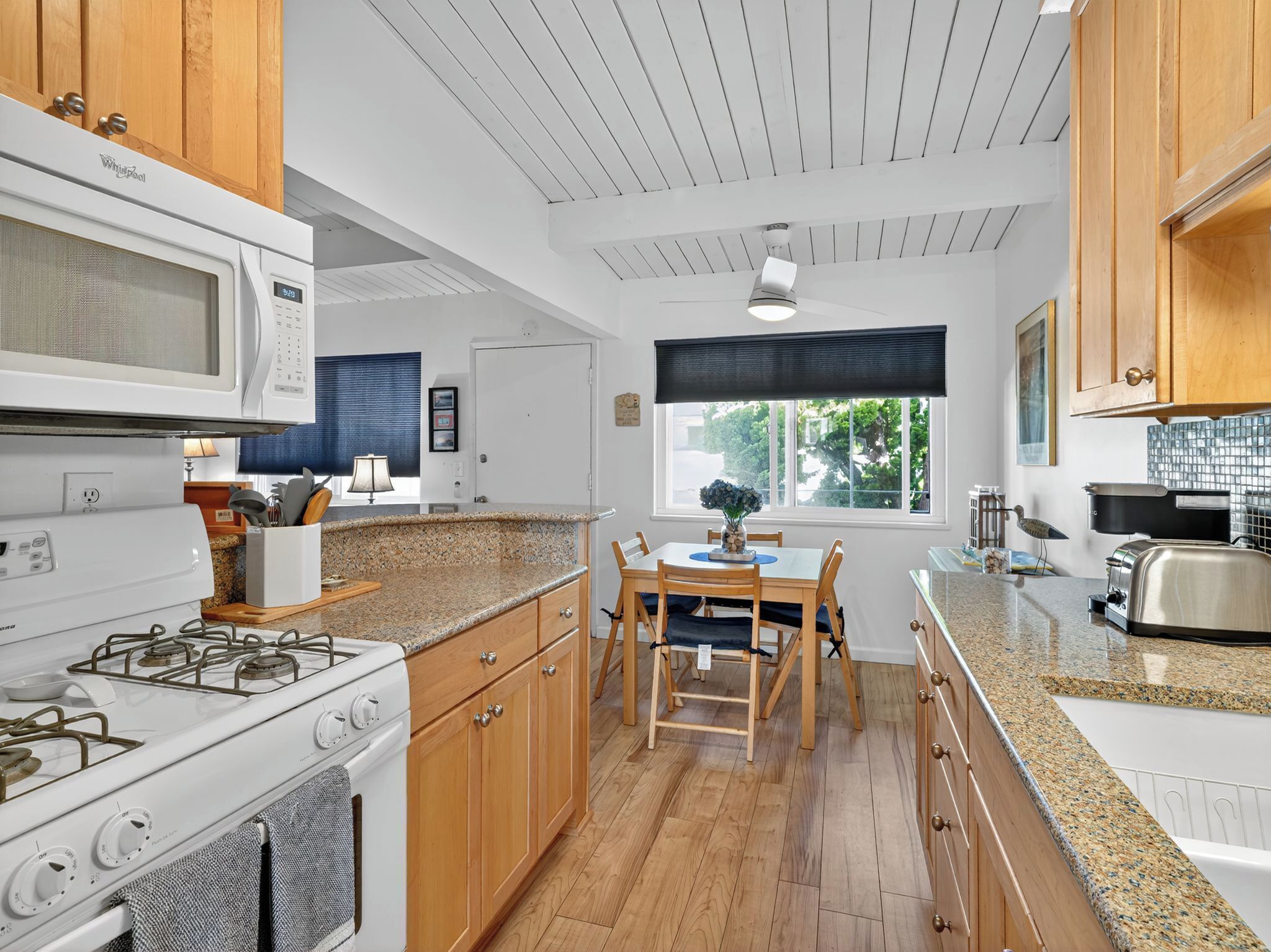 Microwave, oven, stovetop