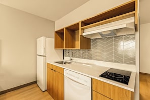 Suite, 2 Queen Beds, Mobility Accessible, Non Smoking | Private kitchen