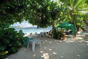 Private beach nearby