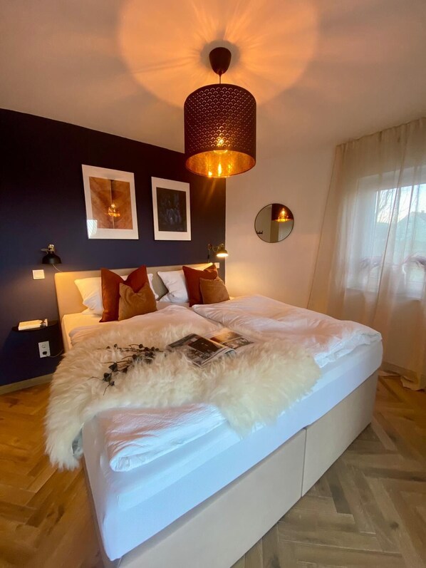 1 chambre, fer et planche à repasser, accès à Internet, literie fournie